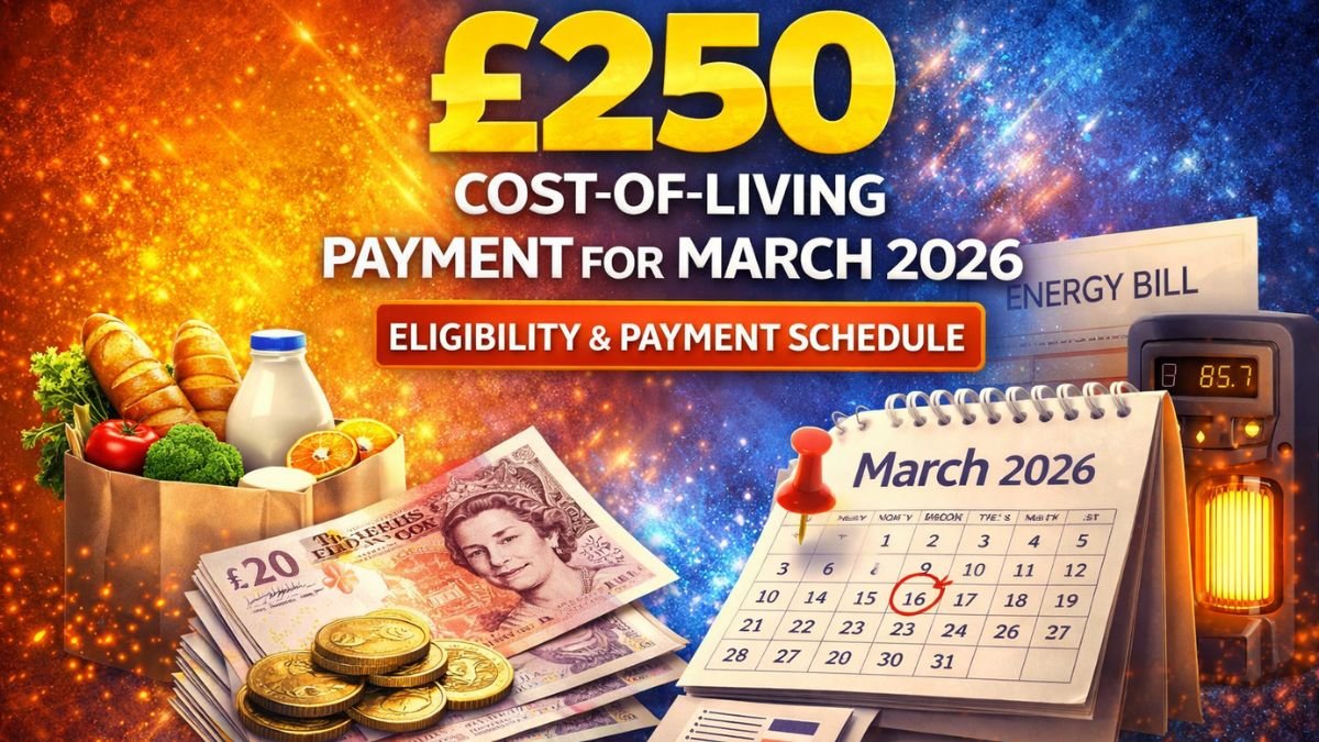£250 Cost-of-Living Payment for March 2026: Eligibility and Payment Schedule