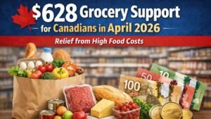 $628 Grocery Support for Canadians in April 2026 – Relief from High Food Costs