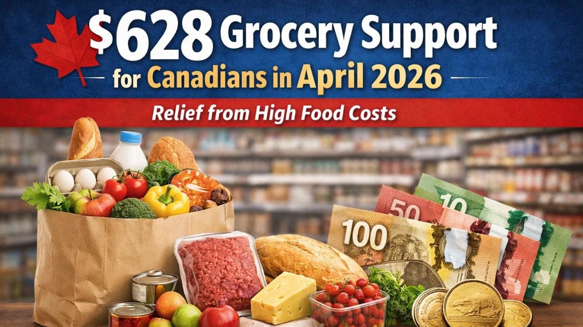 $628 Grocery Support for Canadians in April 2026 – Relief from High Food Costs