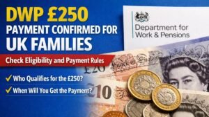 DWP £250 Payment Confirmed for UK Families – Check Eligibility and Payment Rules