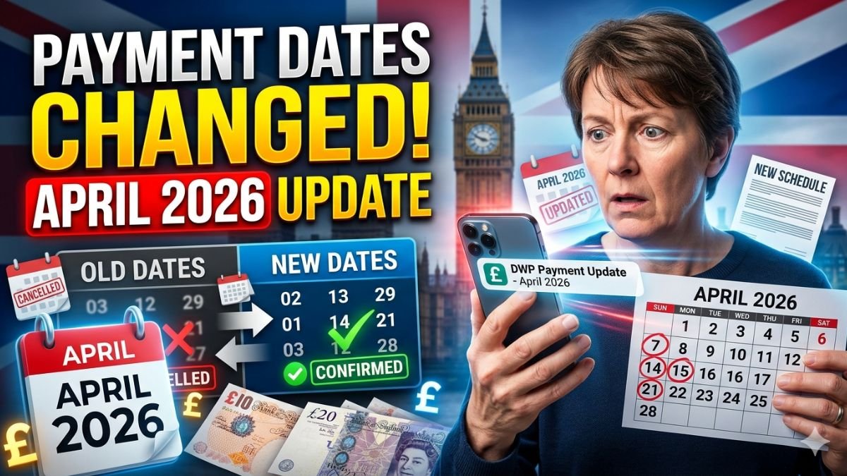 DWP April 2026 Payment Dates Revealed – Big Changes to Universal Credit & State Pension!