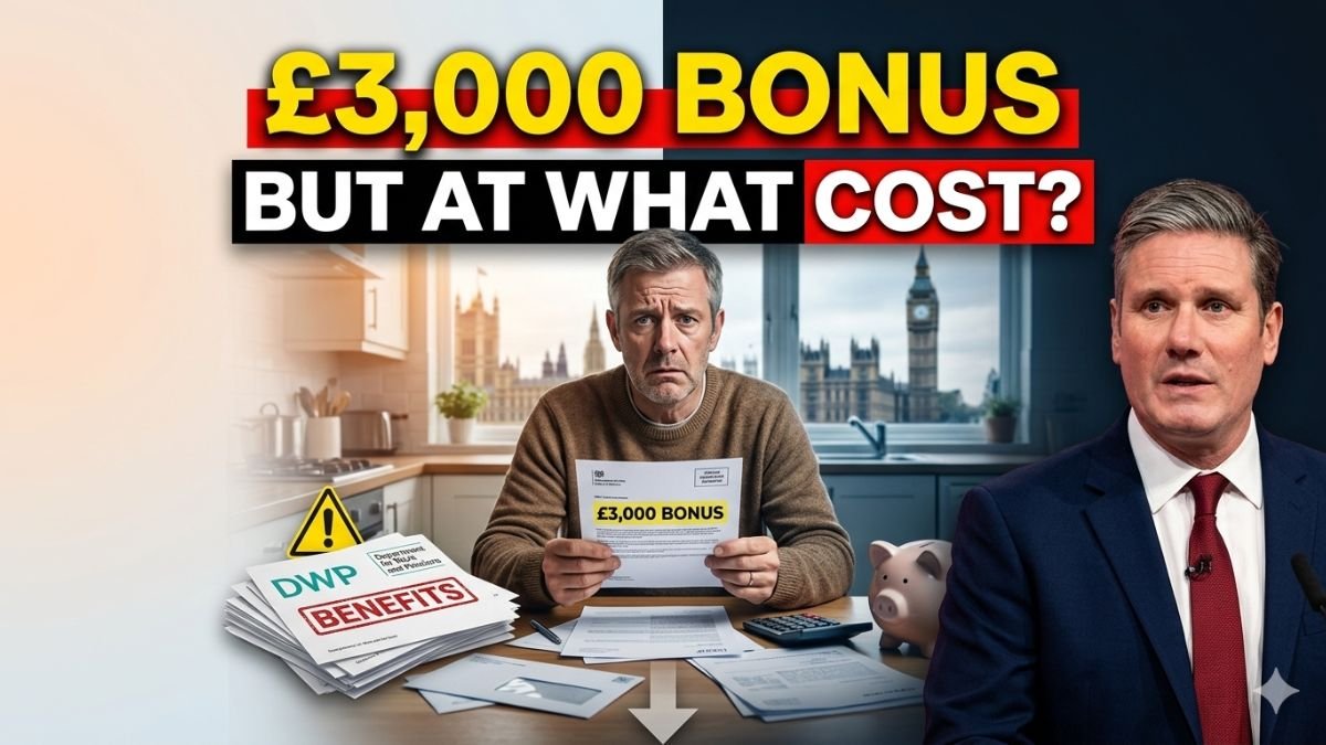 DWP announces £3,000 bonus payments - but they could cost people their benefits