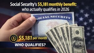 Social Security’s $5,181 monthly benefit: who actually qualifies in 2026