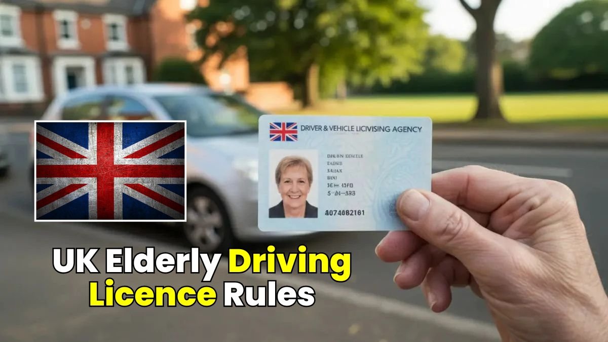 UK Elderly Driving Licence Rules from March 2026 for Over‑70s – Full Update Inside
