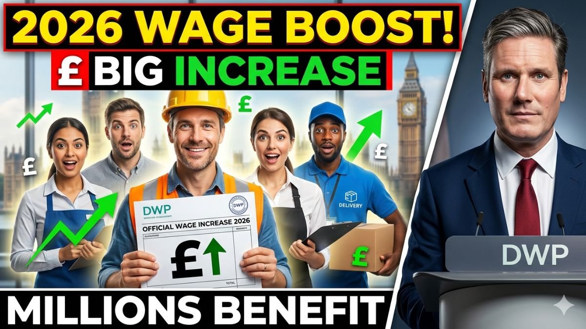 UK Govt Confirms Minimum Wage Increase in 2026 - Big Increase For Millions