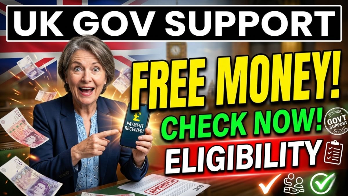 UK Residents Can Get FREE Government Money
