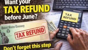 Want your tax refund before June? Don’t forget this step