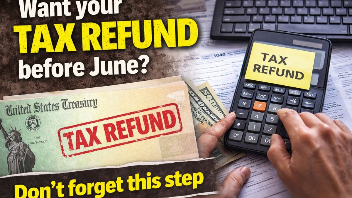 Want your tax refund before June? Don’t forget this step