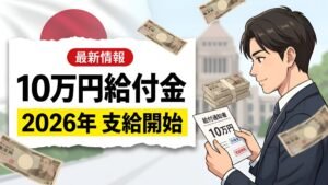日本10万円給付金2026｜対象者と支給開始時期を解説