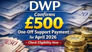 DWP Confirms £500 One‑Off Support Payment for April 2026 – Check Eligibility Now