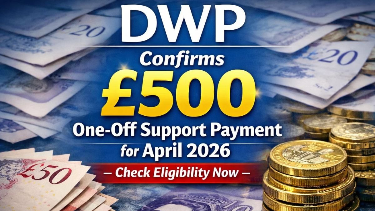 DWP Confirms £500 One‑Off Support Payment for April 2026 – Check Eligibility Now