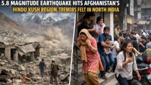5.8 magnitude earthquake hits Afghanistan’s Hindu Kush region, tremors felt in north India