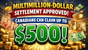 A multimillion-dollar settlement was just approved and Canadians can claim up to $500