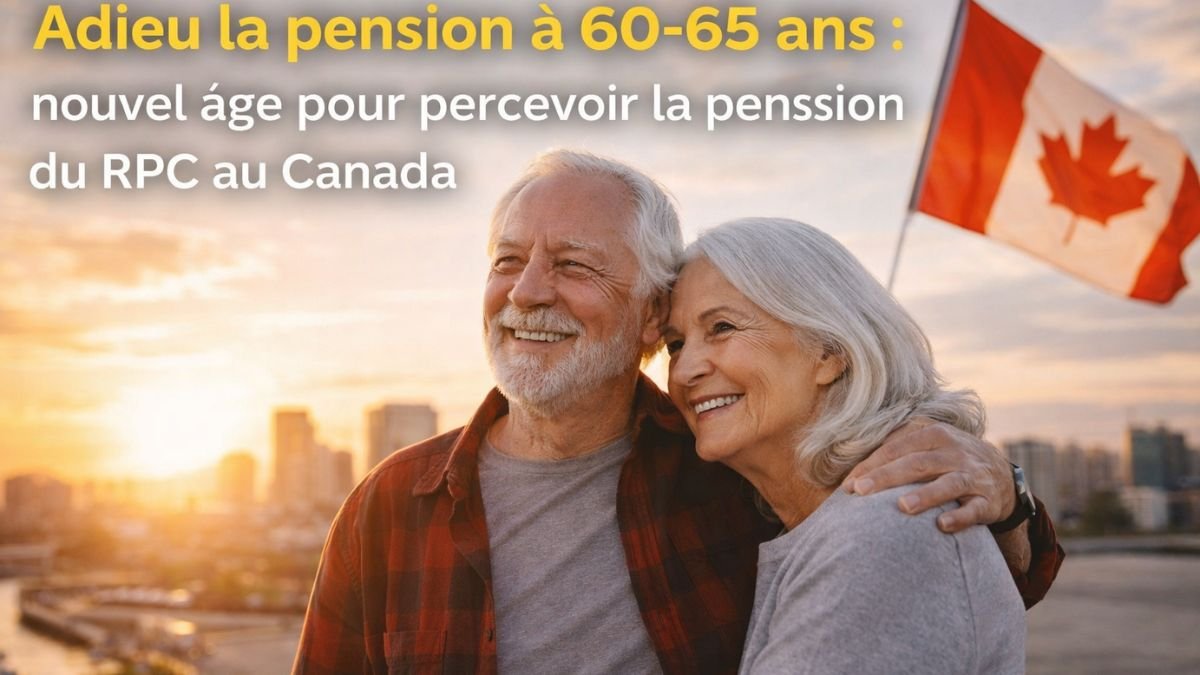 Adieu la pension à 60-65 ans : nouvel âge pour percevoir la pension du RPC au Canada