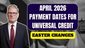 April 2026 payment dates for universal credit, benefits & pensions with Easter change