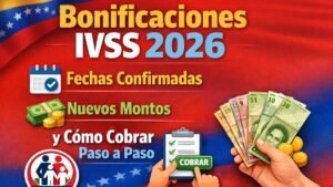 Bonificaciones IVSS 2026: Fechas Confirmadas, Nuevos Montos y Cómo Cobrar Paso a Paso
