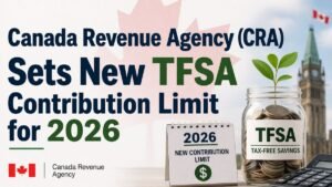 Canada Revenue Agency (CRA) Sets New TFSA Contribution Limit for 2026