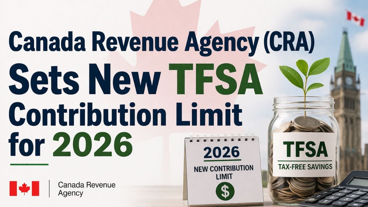 Canada Revenue Agency (CRA) Sets New TFSA Contribution Limit for 2026