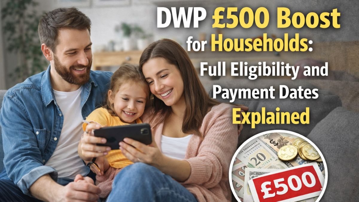DWP £500 Boost for Households: Full Eligibility and Payment Dates Explained