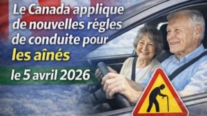 Le Canada applique de nouvelles règles de conduite pour les aînés le 5 avril 2026
