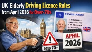UK Elderly Driving Licence Rules from April 2026for Over‑70s – Full Update Inside
