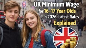 UK Minimum Wage for 16–17 Year Olds in 2026: Latest Rates Explained