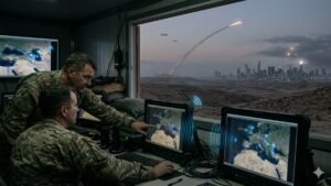 What are the military strategies used by Iran to attack Israel and how effective are they?